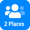 2 places